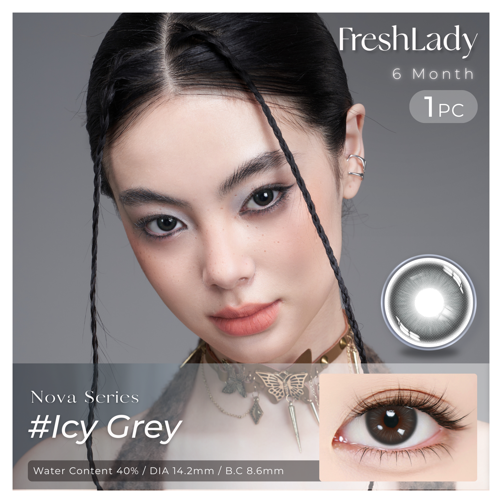 FreshLady - Icy Grey